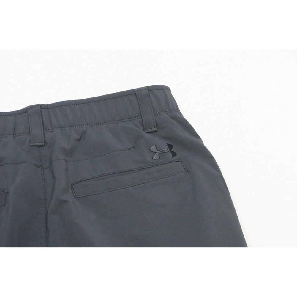 Under Armour Golf Shorts HeatGear Loose Black Flat Stretch 10.5" INS‎ Mens Sz 30